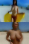 Naked woman pubic patch